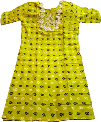 KP CREATION Women Self Design Straight Kurta(Multicolor)
