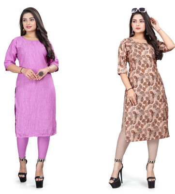 DB COLLECTION Women Printed A-line Kurta(Multicolor)
