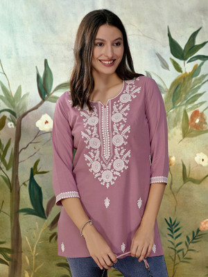 ANOUK Women Printed Straight Kurta(Multicolor)