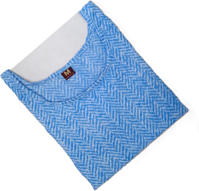 HARISH TEXTILE Women Printed A-line Kurta(Blue)