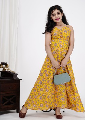 DMP EXPORT Flared/A-line Gown(Yellow)