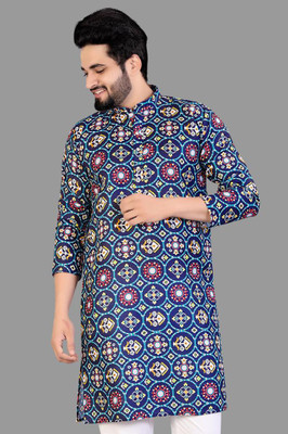 seawind Men Printed Ethnic Dress Kurta(Multicolor)