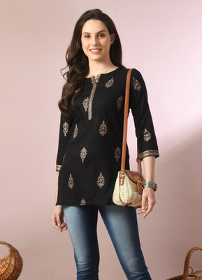 METRONAUT Casual Printed Women Multicolor Top