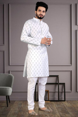 FABWAX Men Kurta Pyjama Set