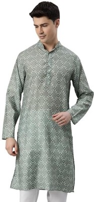 singh collections Men Printed Straight Kurta(Multicolor)