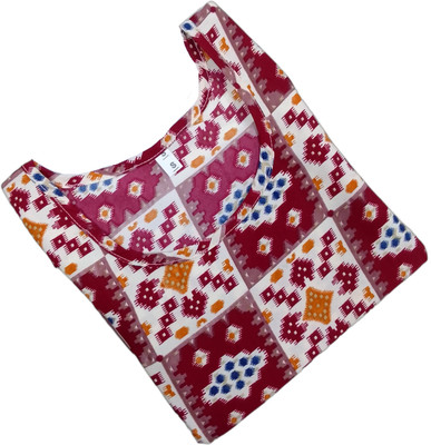 RD Collection Women Printed Straight Kurta(Multicolor)