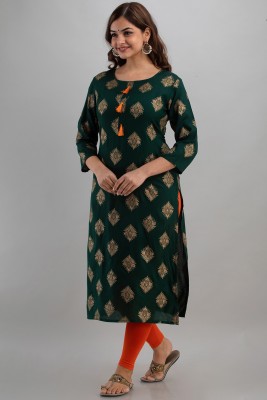 armoniya Straight Gown(Dark Green)