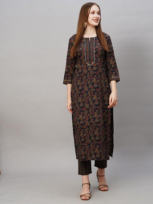 KP FAB Women Kurti Pant Set