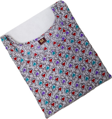 Alpha Fashion Women Printed A-line Kurta(Multicolor)
