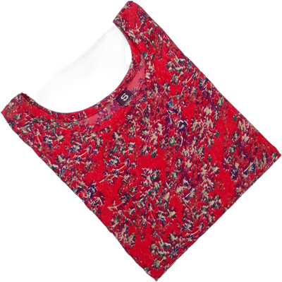 KNG TEXTILE Women Printed Straight Kurta(Multicolor)