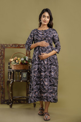 Chandar Textile Women Printed Anarkali Kurta(Multicolor)
