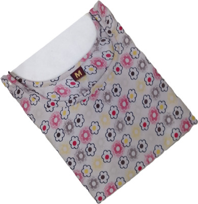 ANITA LYCRA Women Printed Straight Kurta(Multicolor)