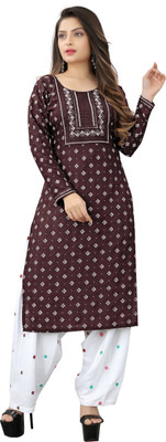 Arozi Women Kurti Patiala Set