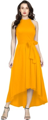 VISVA DESIGNER Anarkali Gown(Yellow)