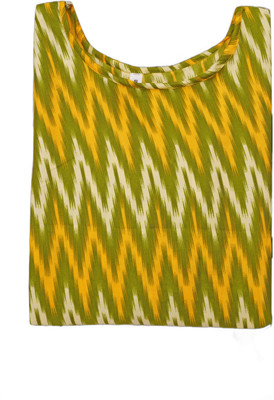 HARISH TEXTILE Women Printed Straight Kurta(Yellow, Dark Green, Light Green)