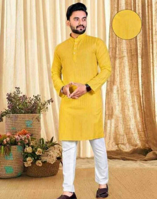 Simran Creation Men Kurta Pyjama Set