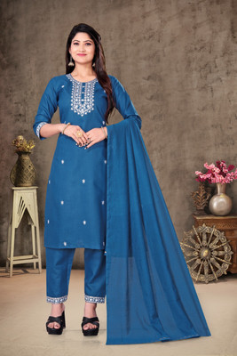 KAAYA CREATION Women Kurta Pant Dupatta Set