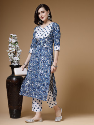 indibelle Women Kurta Pant Set