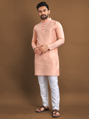 AKSHAT CREATION Men Kurta Pyjama Set