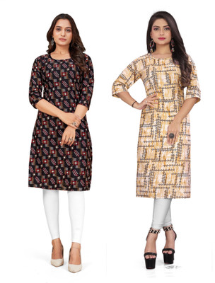 SUMITA SAREE Women Printed A-line Kurta(Multicolor)