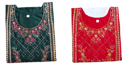 VAISALICREATION Women Embroidered Straight Kurta(Multicolor)