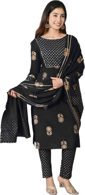 GODWEEN Women Kurti Pant Dupatta Set