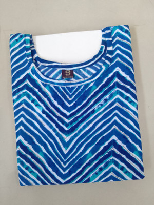 SANJUGARMENT Women Printed Straight Kurta(Multicolor)