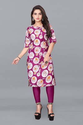 DB COLLECTION Women Printed A-line Kurta(Multicolor)