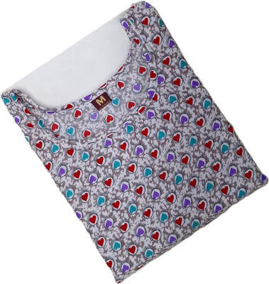 SANJUGARMENT Women Printed A-line Kurta(Multicolor)