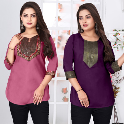 FSR Women Printed A-line Kurta(Multicolor)