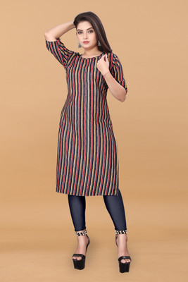 Vishwa Collection Mall Women Printed A-line Kurta(Multicolor)