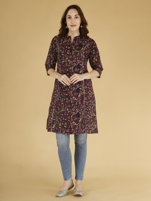Amriti Women Printed A-line Kurta(Multicolor)