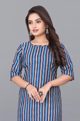 JAYA DESIGNER Women Printed A-line Kurta(Multicolor)