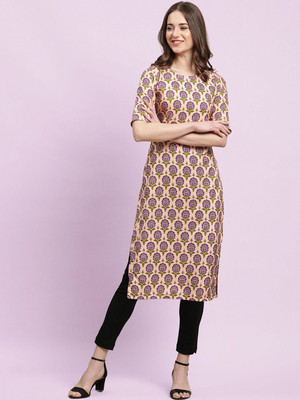 Moda Rapido Men Solid Straight Kurta(Multicolor)