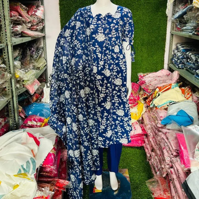 NARI DREAM Flared/A-line Gown(Blue)