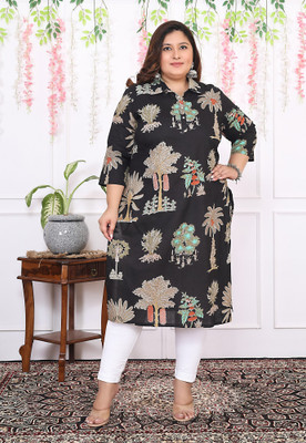Flavia Creation Women Printed A-line Kurta(Multicolor)