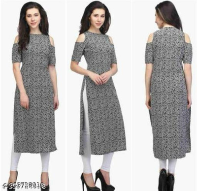 ak fashion mall Women Printed A-line Kurta(Multicolor)