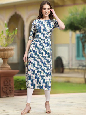 Moda Rapido Women Solid Straight Kurta(Multicolor)