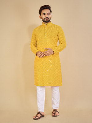 Jeyabliss Enterprise Men Kurta Pyjama Set