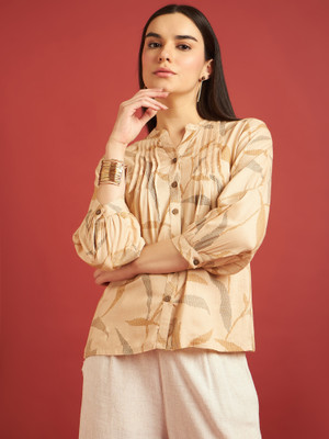 all about you Women Floral Print Cape Top Kurta(Multicolor)