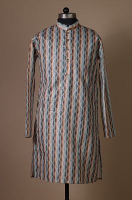 MOXTE Men Printed Straight Kurta(Multicolor)