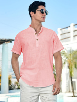 UNIFAV Men Solid Straight Kurta(Multicolor)