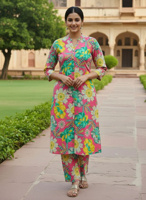 MAPRI Women Kurti Pant Set