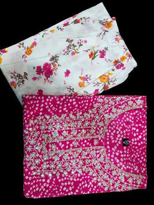 RHUAN ENTRPRISES Embroidered Kurta, Palazzo & Dupatta Set