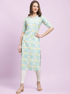 Moda Rapido Men Solid Straight Kurta(Multicolor)