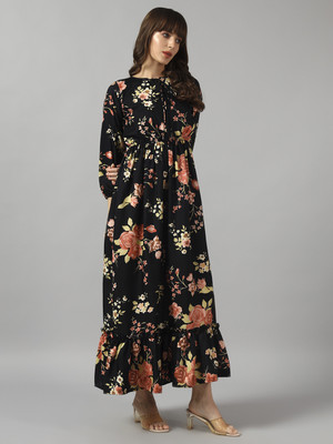 Femvy Anarkali Gown(Multicolor)