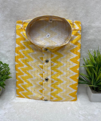 Lazzly Men Embroidered A-line Kurta(Multicolor)