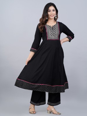 SN STUDIO Women Kurta Palazzo Set