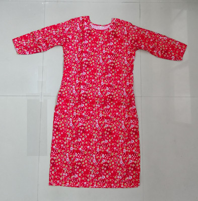 RD Collection Women Printed Straight Kurta(Multicolor)