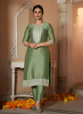Aramya Women Kurta Palazzo Set